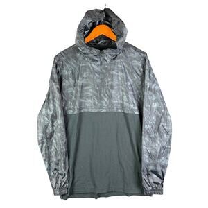 Under Armour UA Sportstyle Wind Anorak Jacket 1311107 Black‎ Camo Mens Large NEW